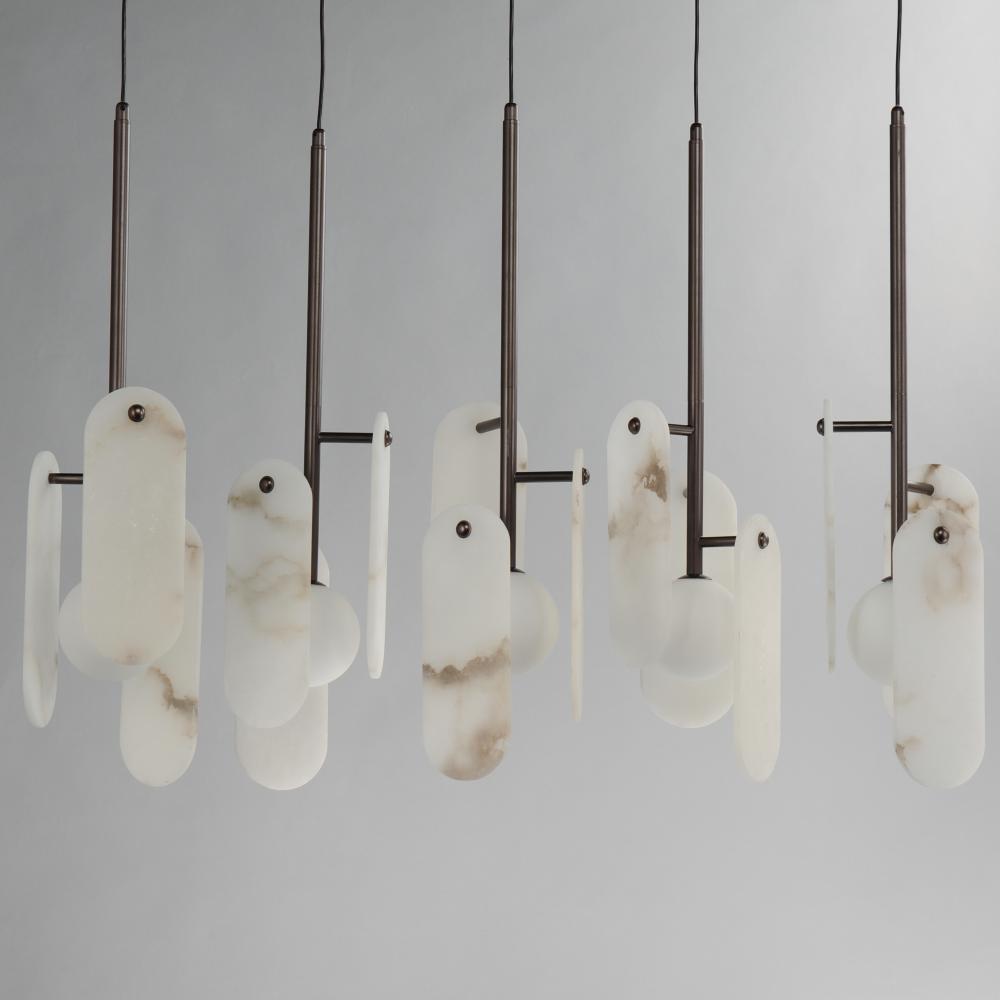 Studio M MEGALITH - STONE SM24815WABBZ Pendant Traditional - Brushed Bronze
