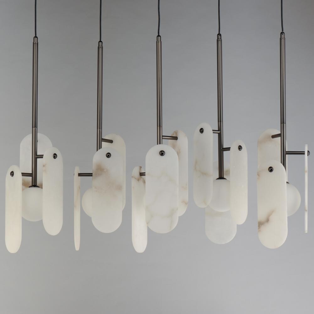 Studio M MEGALITH - STONE SM24815WAGM Pendant Traditional - Gunmetal