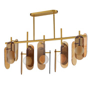 Studio M MEGALITH - GLASS SM24825AMNAB Pendant - Natural Aged Brass