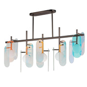 Studio M MEGALITH - GLASS SM24825DCBBZ Pendant - Brushed Bronze