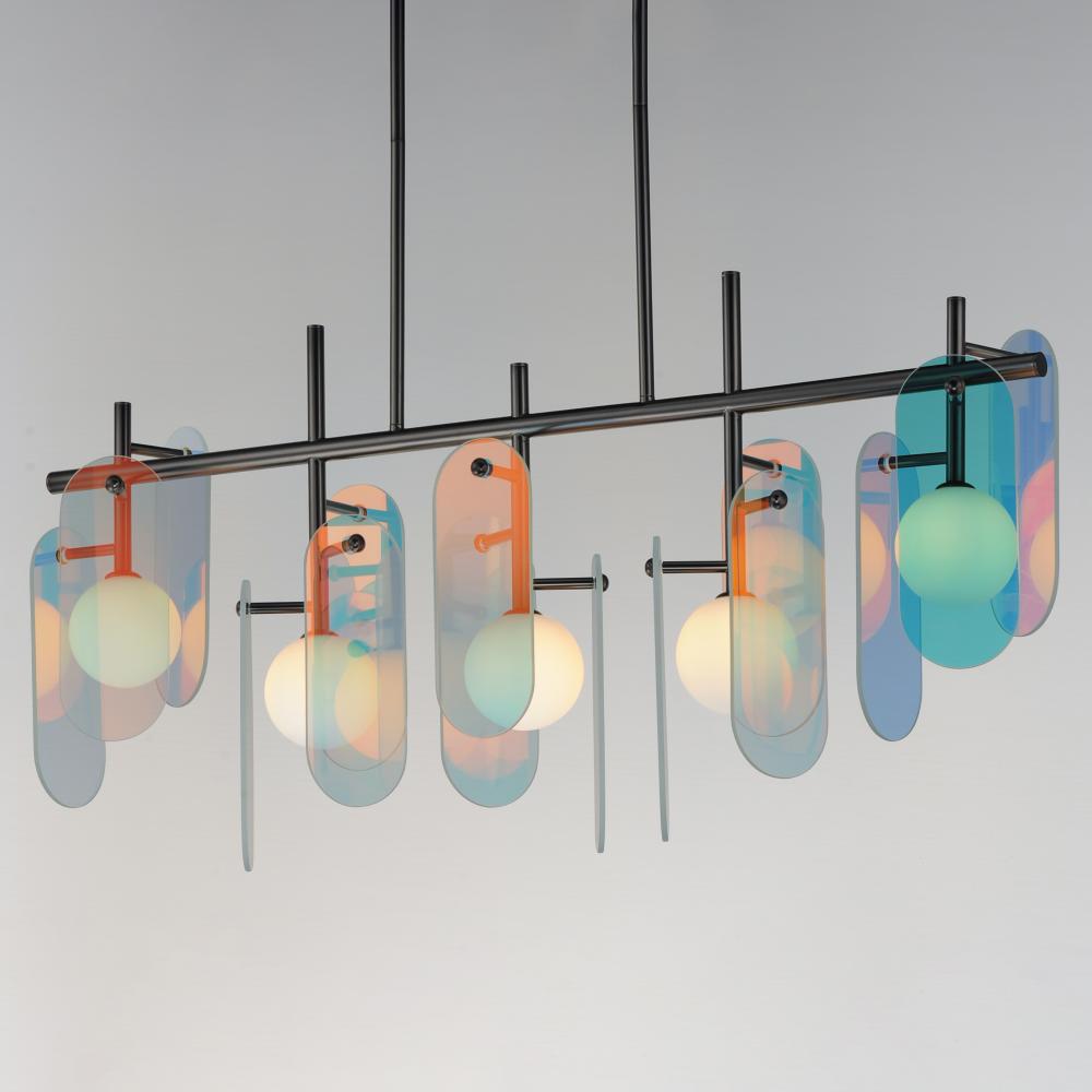 Studio M MEGALITH - GLASS SM24825DCGM Pendant - Gunmetal