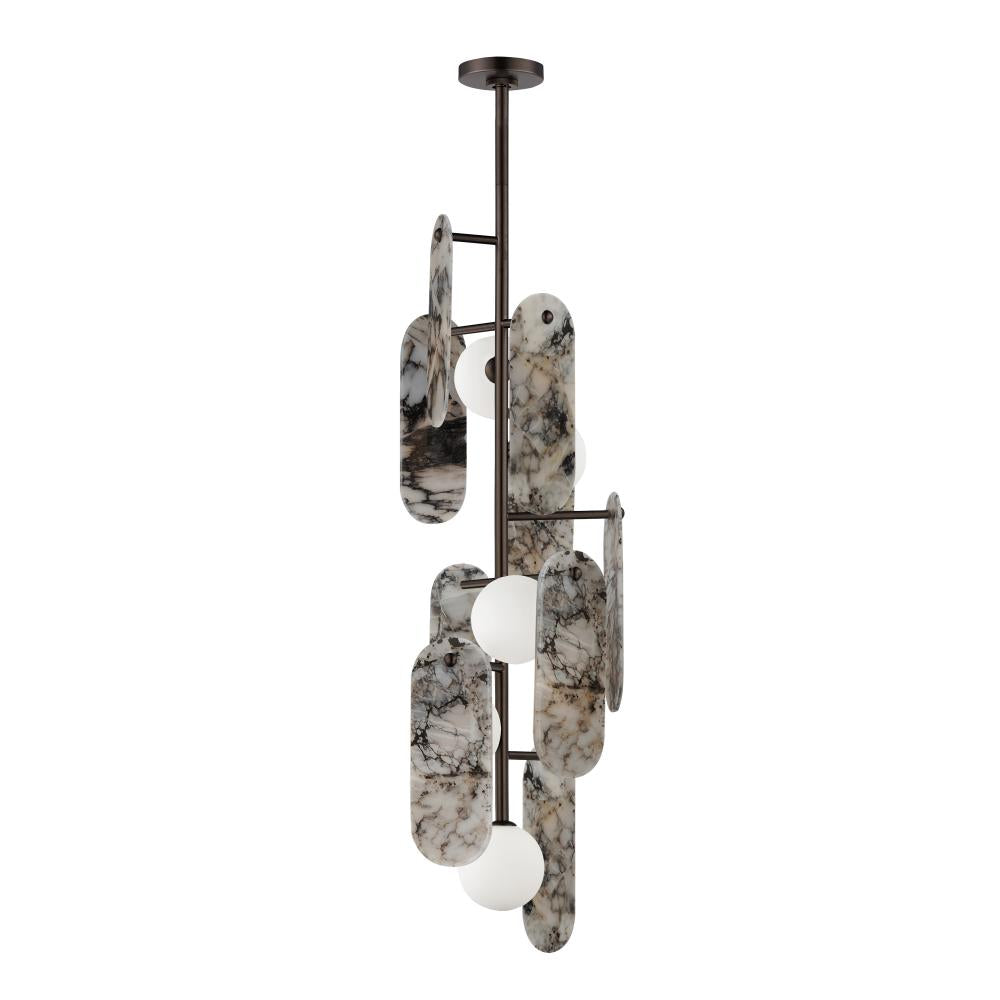 Studio M MEGALITH - STONE SM24827ARYBBZ Pendant - Brushed Bronze