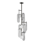 Studio M MEGALITH - GLASS SM24827MSKGM Pendant - Gunmetal