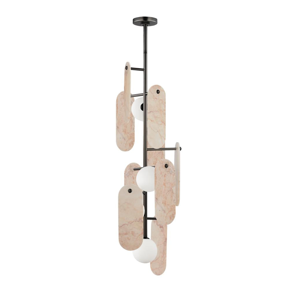 Studio M MEGALITH - STONE SM24827RJGM Pendant - Gunmetal