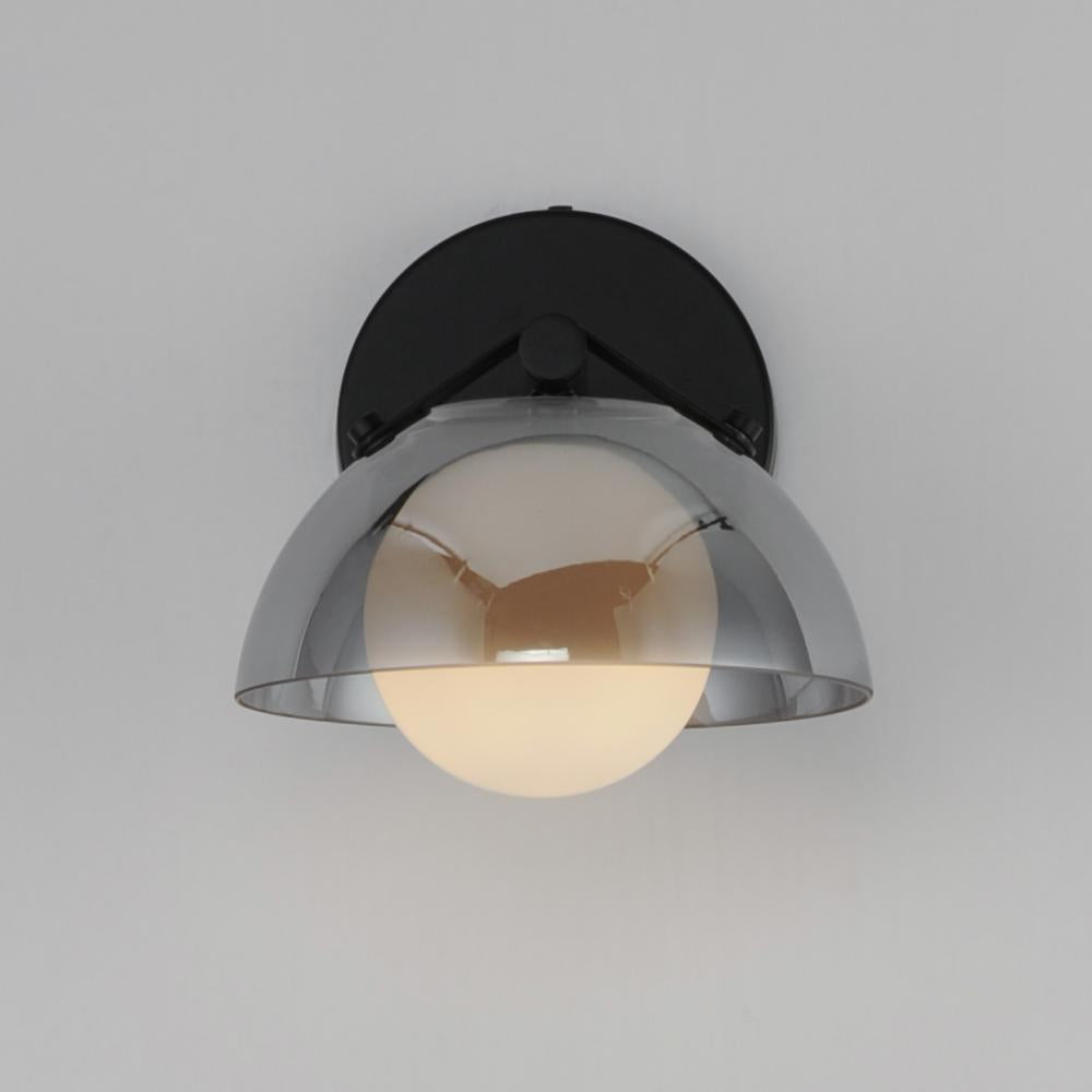 Studio M DOMAIN SM31001MSKBC Sconce - Black Chrome