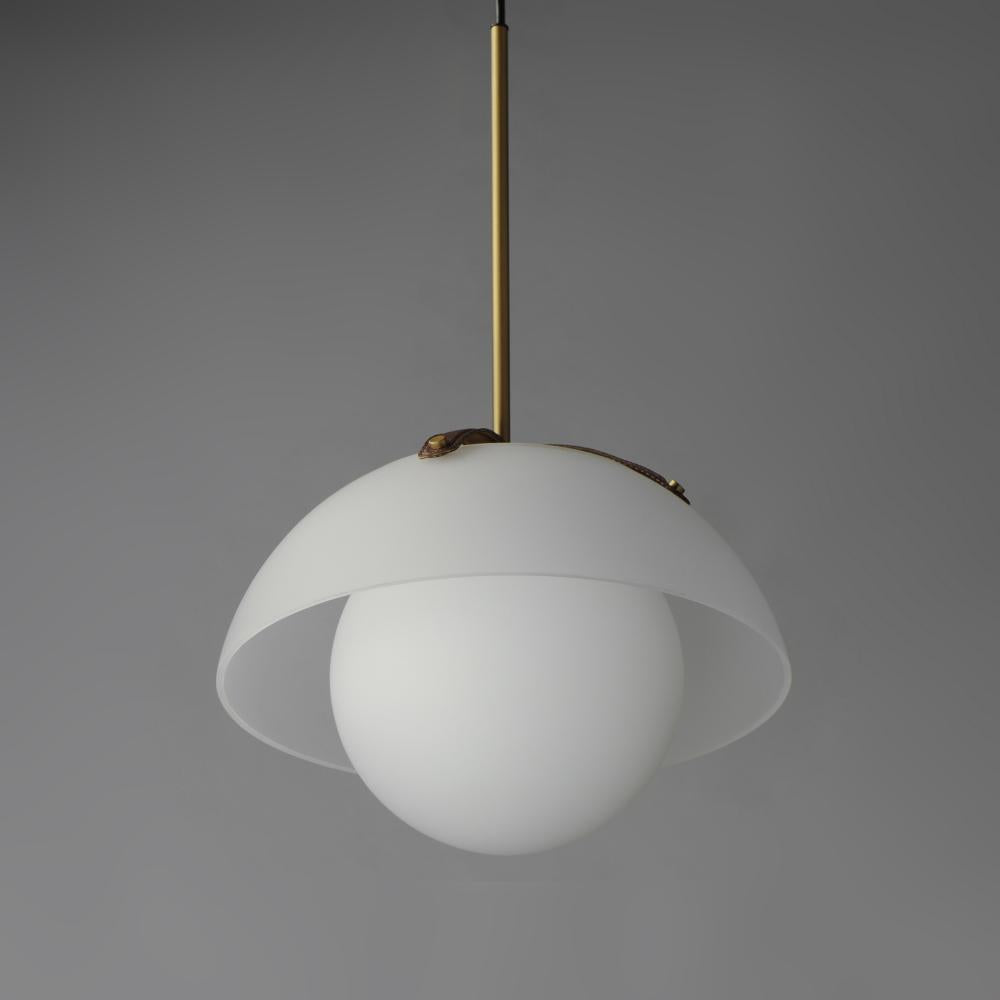 Studio M DOMAIN SM31014FTNAB Pendant Traditional - Natural Aged Brass