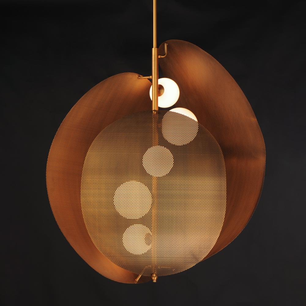 Studio M CHIPS SM32303SWNAB Pendant Traditional - Natural Aged Brass
