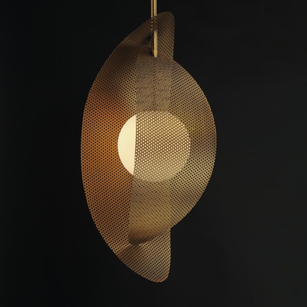 Studio M CHIPS SM32361SWNAB Pendant Traditional - Natural Aged Brass