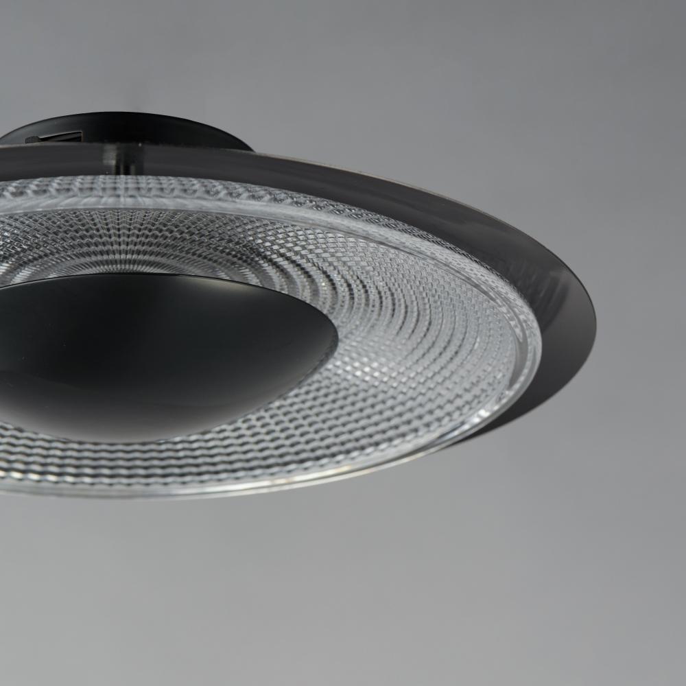 Studio M PRISMATIC SM81860CRBK Flush Mount - Black