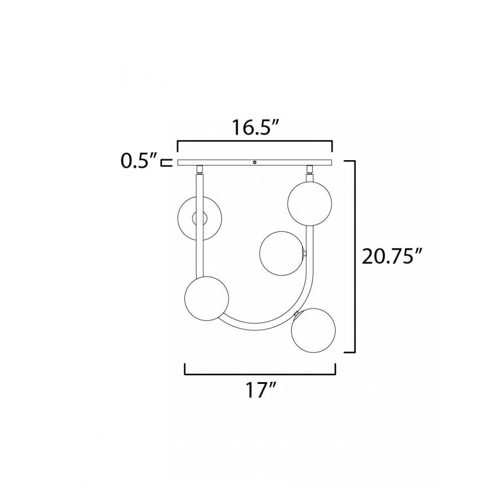 Studio M CONTOUR MTO SMP24905TP Pendant - Taupe