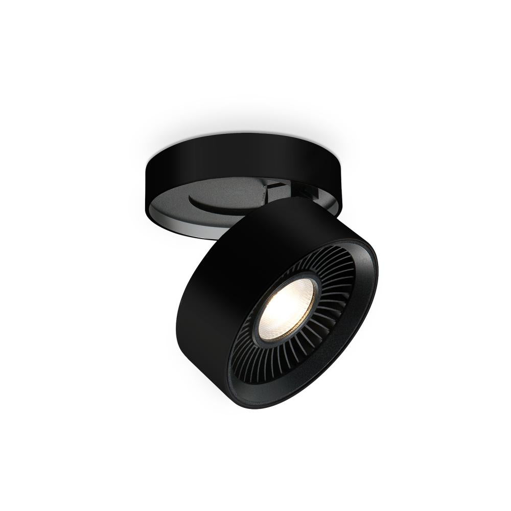 Kuzco Lighting FM9405-BK-UNV Flush Mount Light Fixture, LED, Black