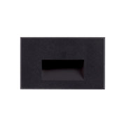 Kuzco Sonic ER3003-BK 3-in Black LED Exterior Wall/Step Light, UL Damp Rated, Black