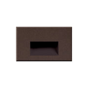 Kuzco Sonic 3-in Espresso LED Exterior Wall/Step Light, ER3003-ES-12V, Exterior Wall/Step Light, Espresso