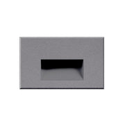 Kuzco Sonic ER3003-GY-12V Exterior Wall/Step Light Fixture, UL Rated, Gray