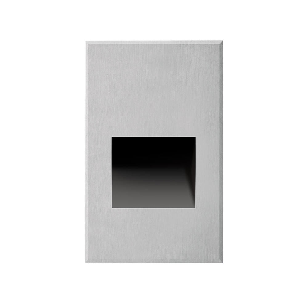 Kuzco Lighting ER3005-BN Sonic 5-in Exterior Wall/Step Light Fixture, UL Damp Rated, Brushed Nickel