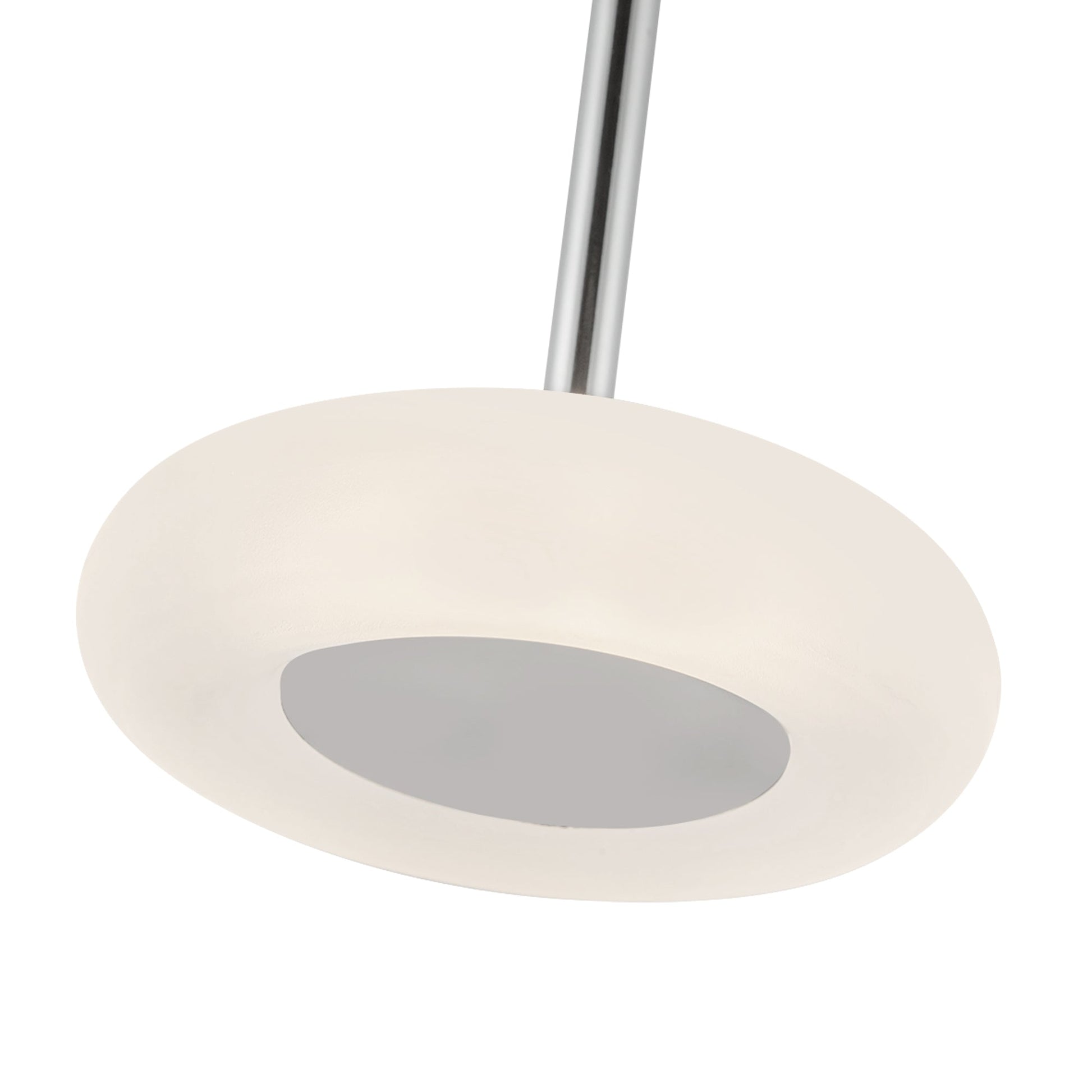 Kuzco Stephord PD97204-CH/FR Pendant, LED, Chrome/Frosted Glass