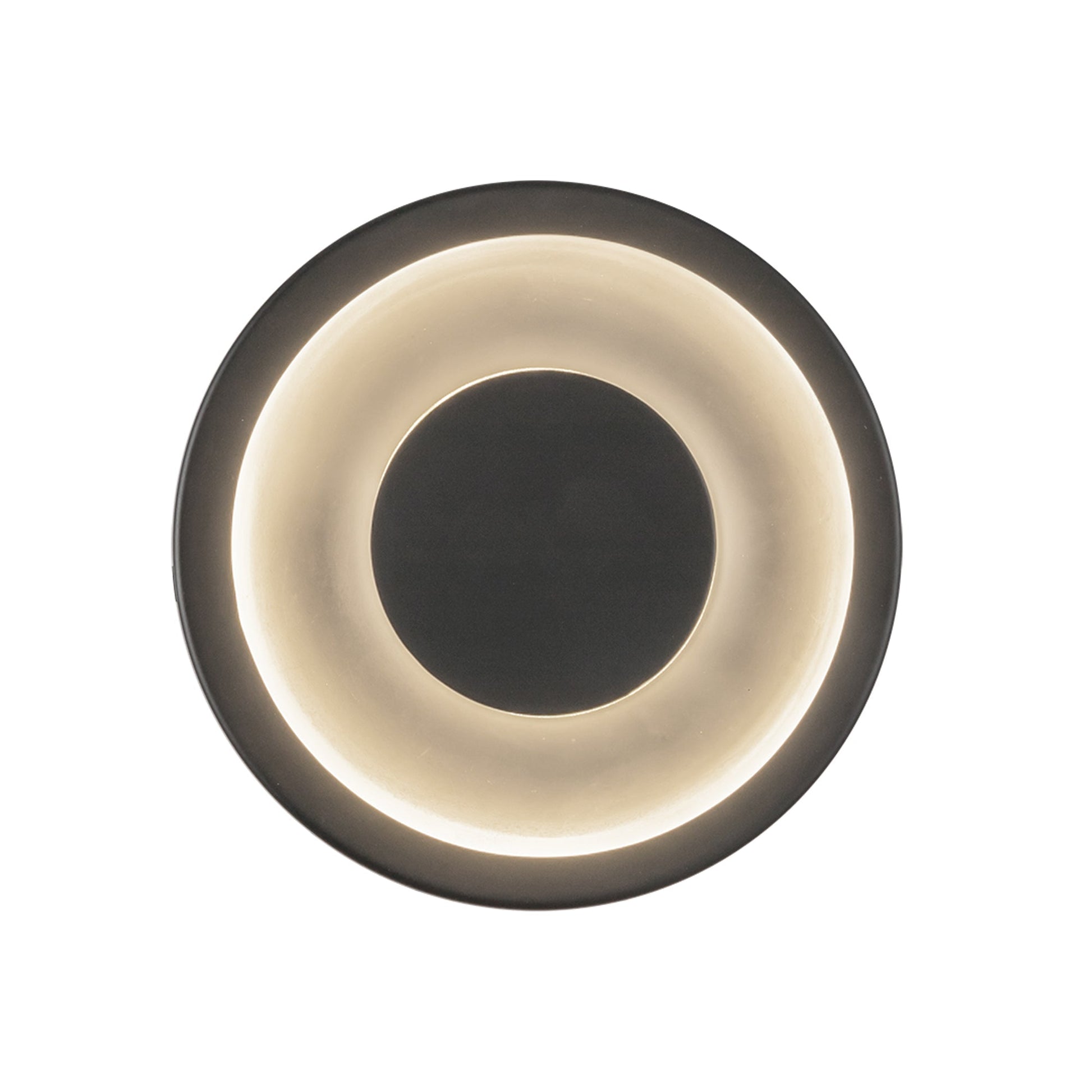 Kuzco Stephord WS97204-BK/FR Wall Sconce, LED, Black/Frosted Glass