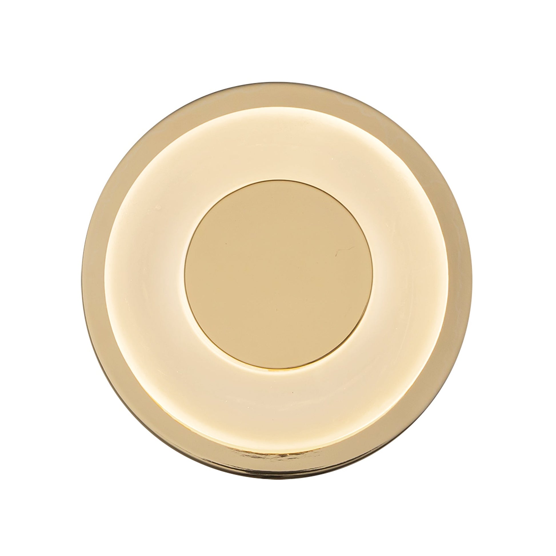Kuzco Lighting WS97204-MRB/FR Stephord 4-in Wall Sconce, LED, Metallic Brass/Frosted Glass