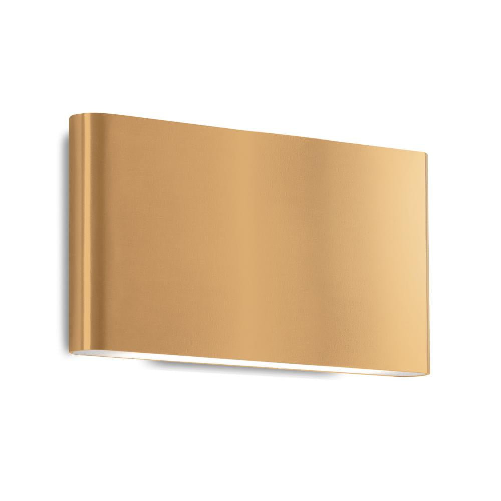 Kuzco Lighting AT6510-BG Wall Sconce, UL Damp Rated, Brushed Gold