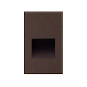 Kuzco ER3005-ES Sonic 5-in Espresso LED Exterior Wall/Step Light, UL Rated, Espresso