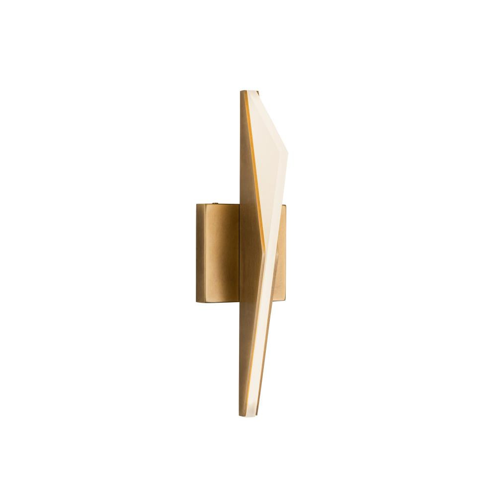 Kuzco Tachi WS64215-VB Wall Sconce, UL Damp Rated, Vintage Brass