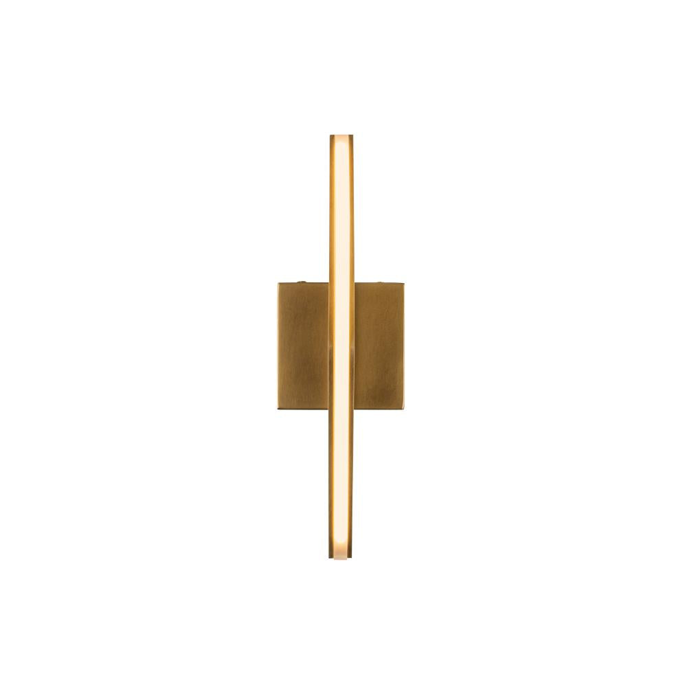 Kuzco Tachi WS64215-VB Wall Sconce, UL Damp Rated, Vintage Brass