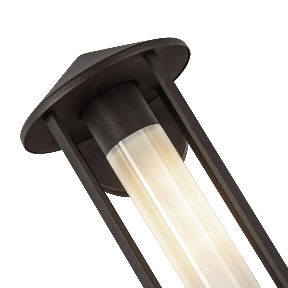 ALORA MOOD Lighting EW526312BZGO Exterior Wall, 1 Light, Bronze/Glossy Opal Glass