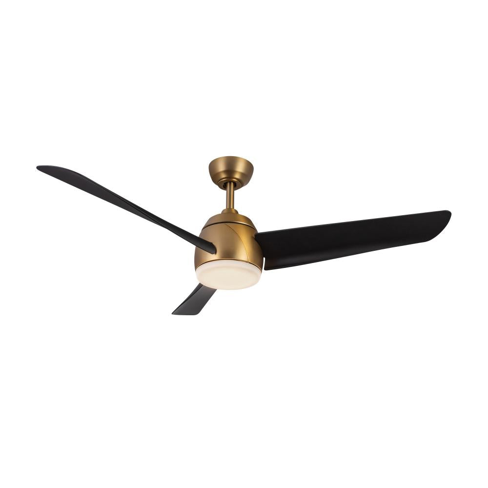 Kuzco Lighting CF91954-BG/MB Ceiling Fan, LED, Brushed Gold/Matte Black