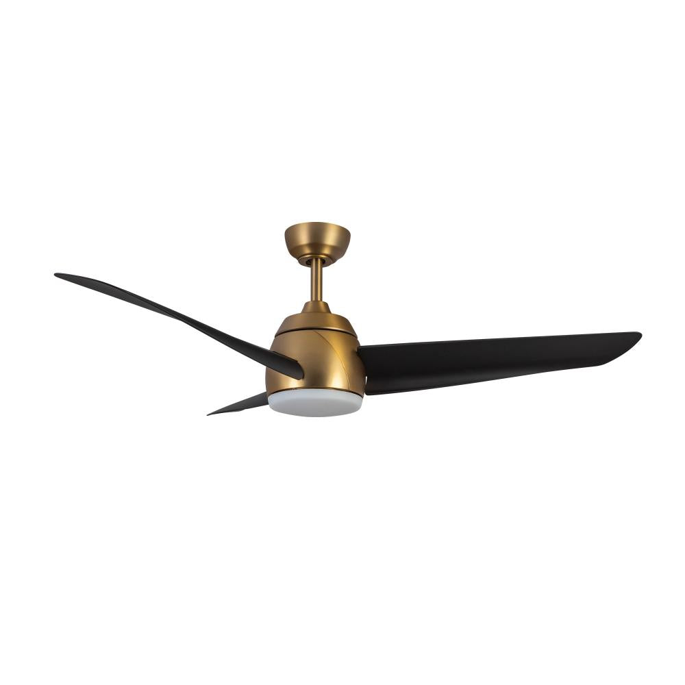 Kuzco Lighting CF91954-BG/MB Ceiling Fan, LED, Brushed Gold/Matte Black