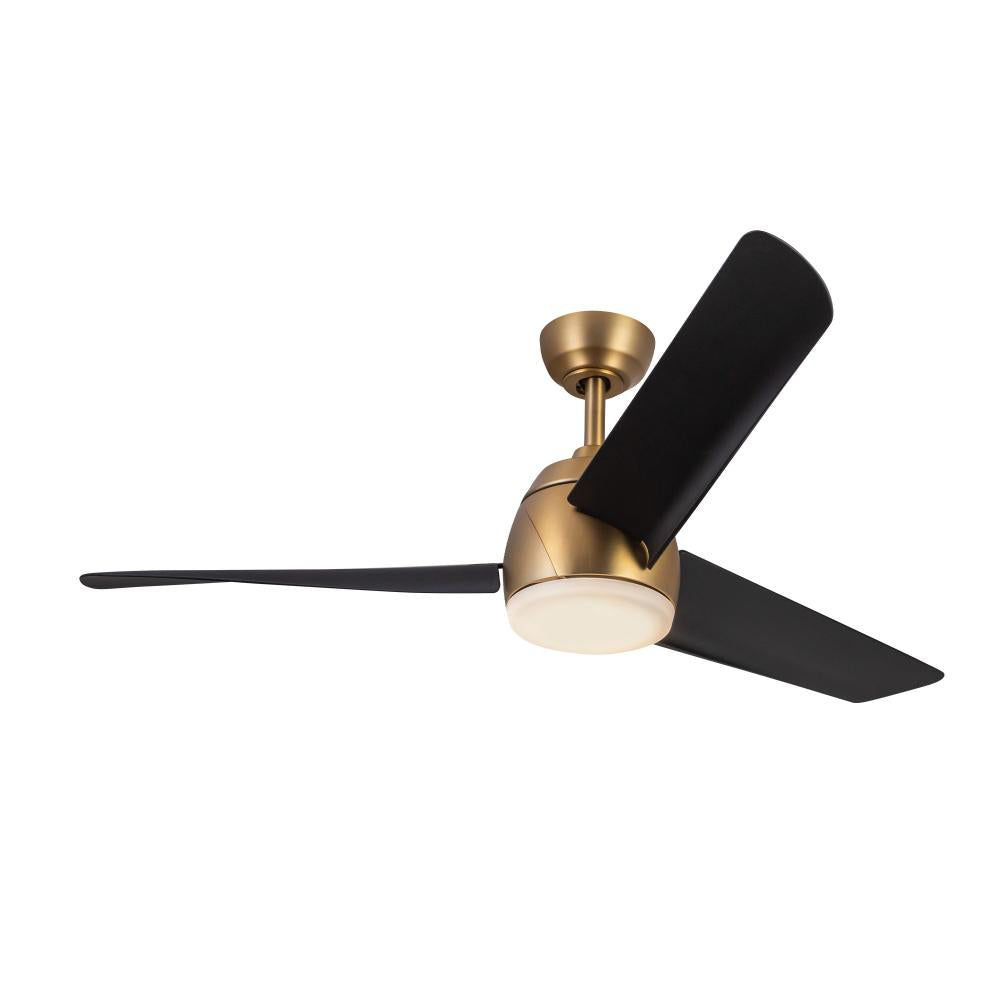 Kuzco Lighting CF91954-BG/MB Ceiling Fan, LED, Brushed Gold/Matte Black