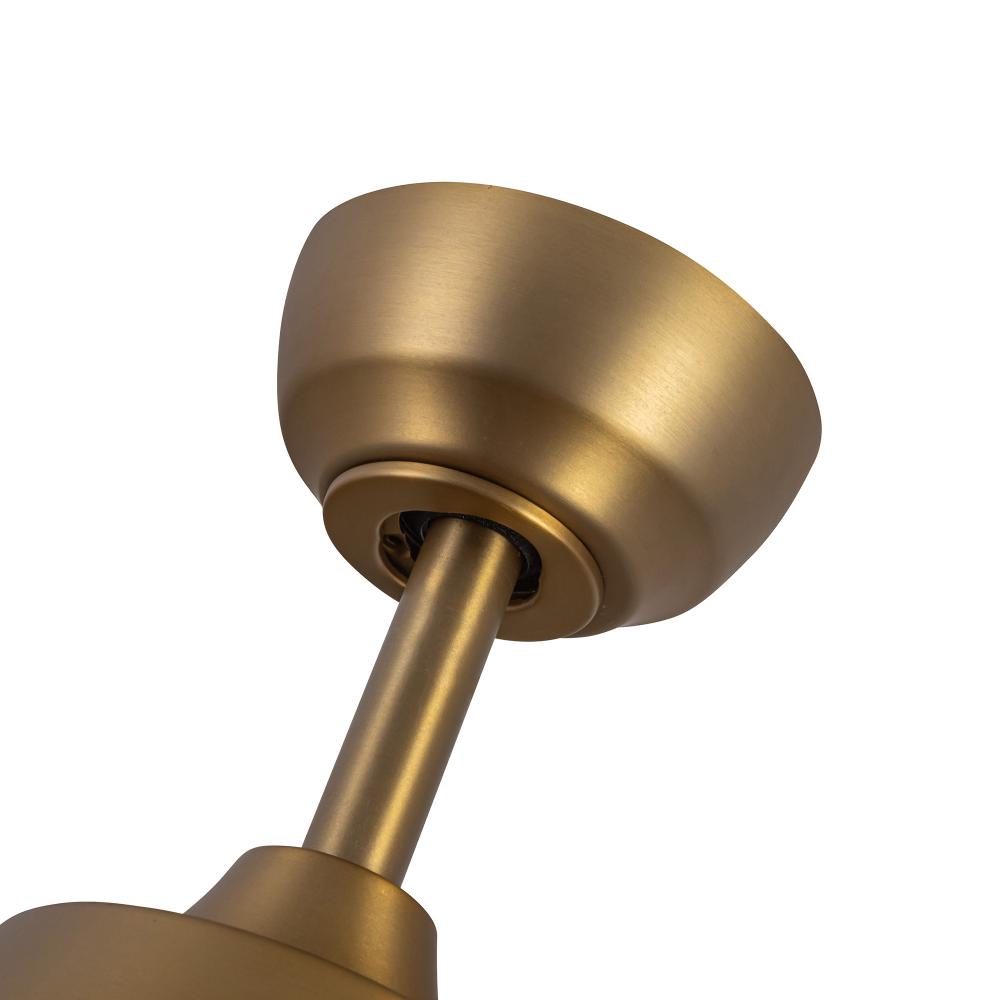 Kuzco Lighting CF91954-BG/MB Ceiling Fan, LED, Brushed Gold/Matte Black