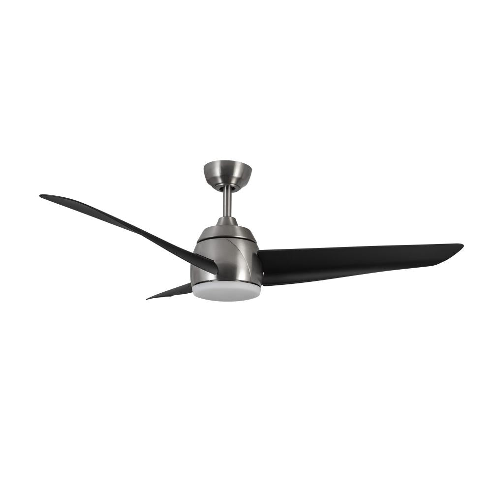 Kuzco Lighting CF91954-BN/MB Ceiling Fan, UL Listed, Brushed Nickel/Matte Black