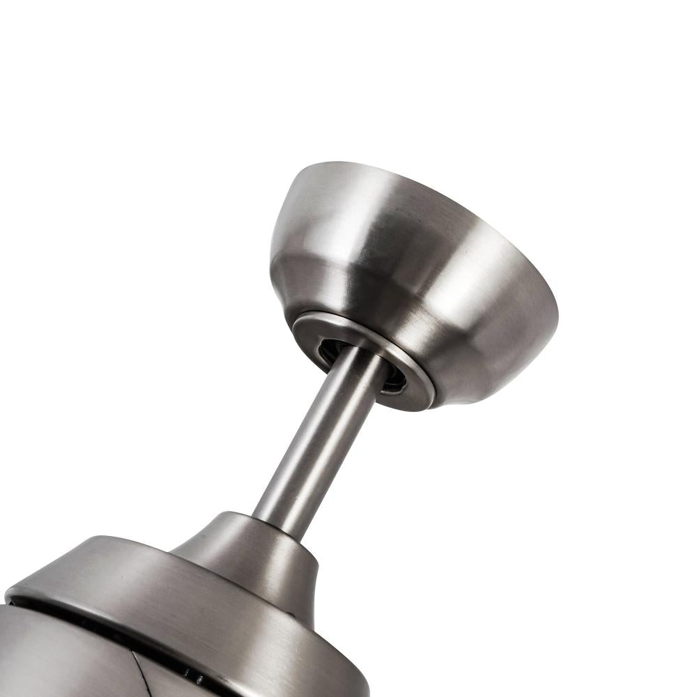 Kuzco Lighting CF91954-BN/MB Ceiling Fan, UL Listed, Brushed Nickel/Matte Black