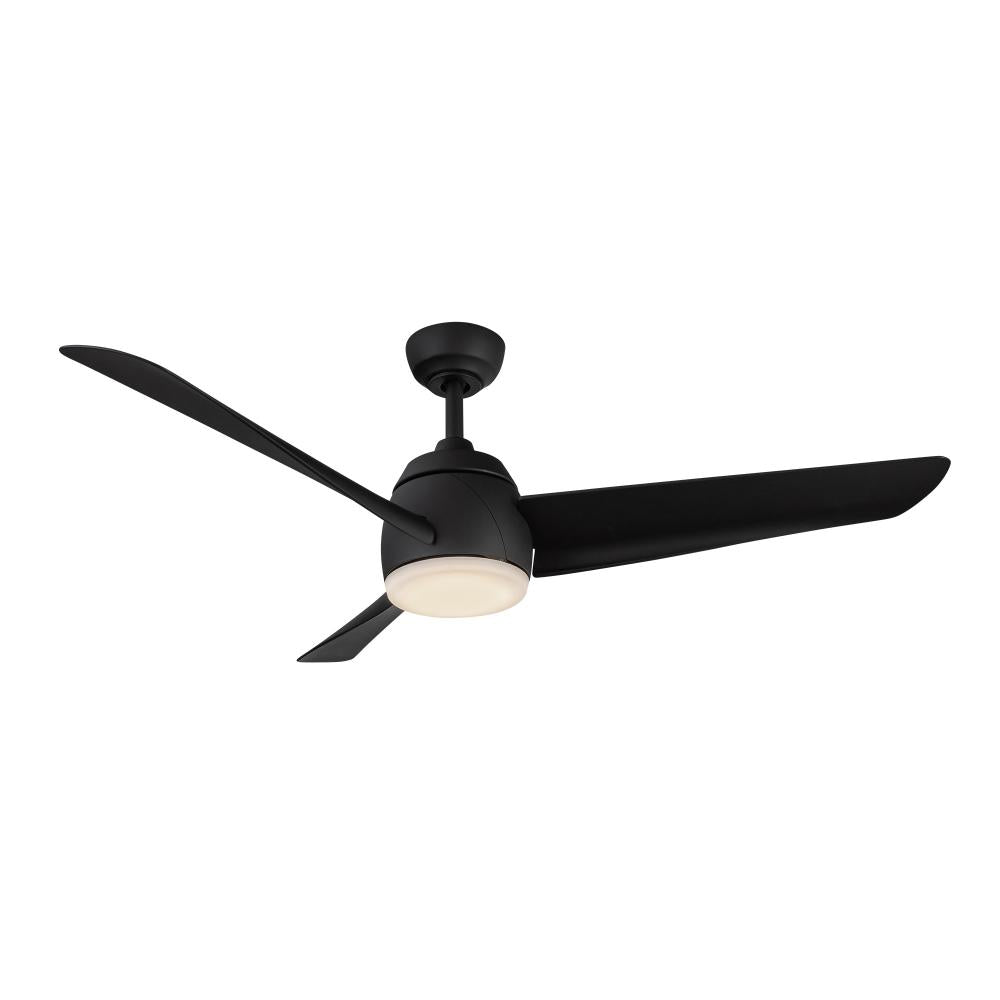 Kuzco Lighting CF91954-MB Thalia 54-in Ceiling Fan, LED, Matte Black