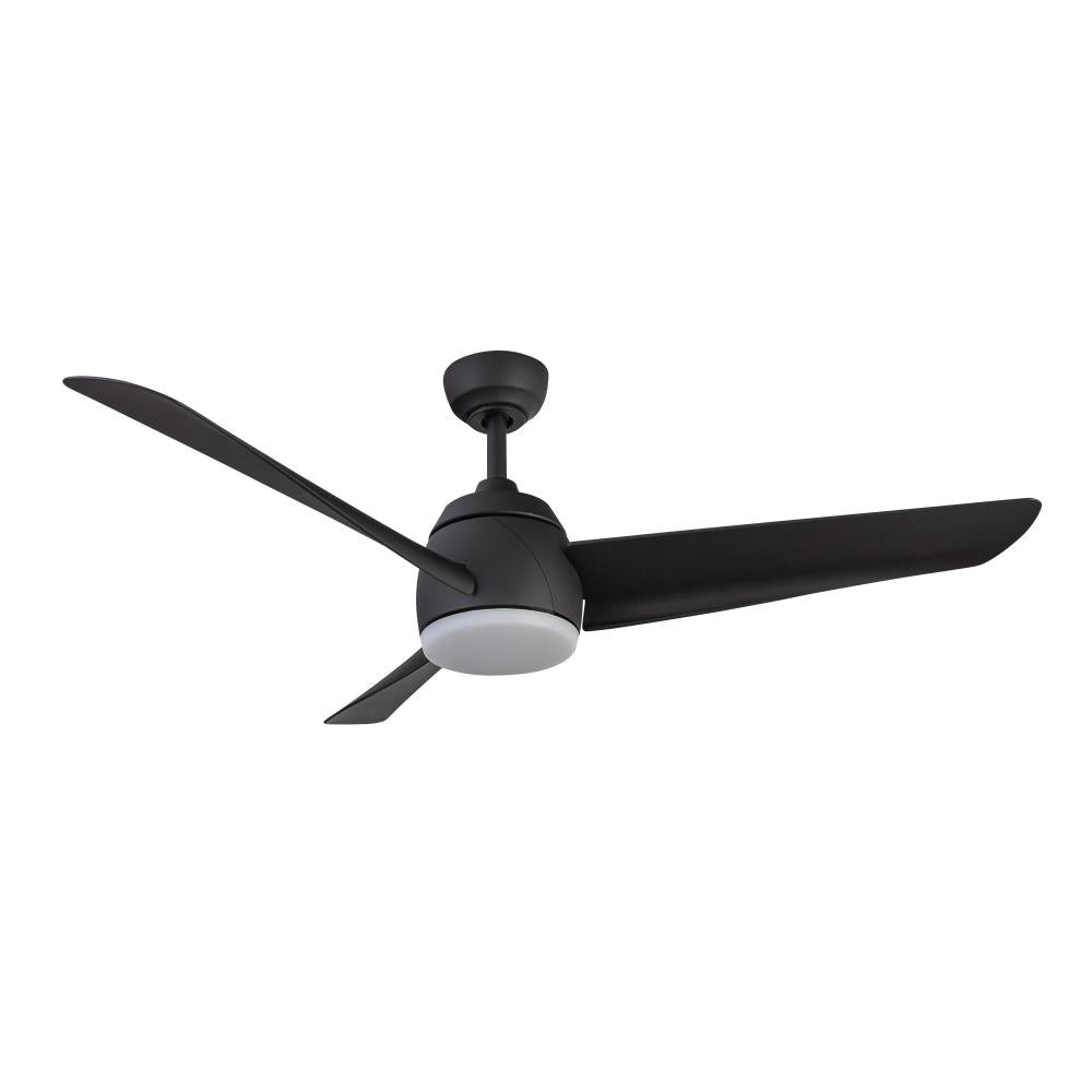 Kuzco Lighting CF91954-MB Thalia 54-in Ceiling Fan, LED, Matte Black