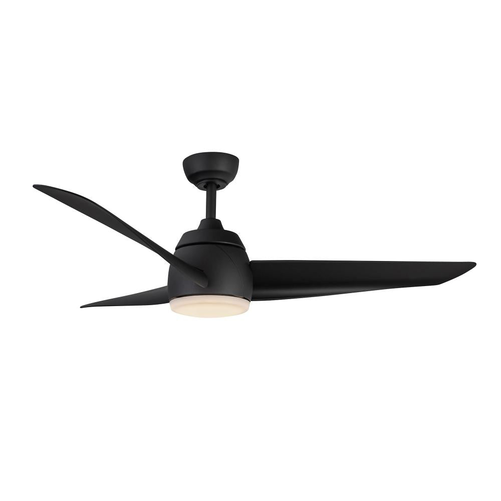 Kuzco Lighting CF91954-MB Thalia 54-in Ceiling Fan, LED, Matte Black
