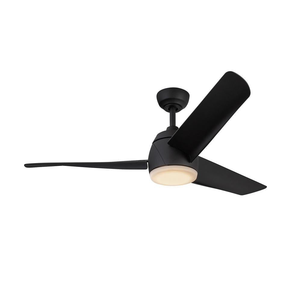 Kuzco Lighting CF91954-MB Thalia 54-in Ceiling Fan, LED, Matte Black
