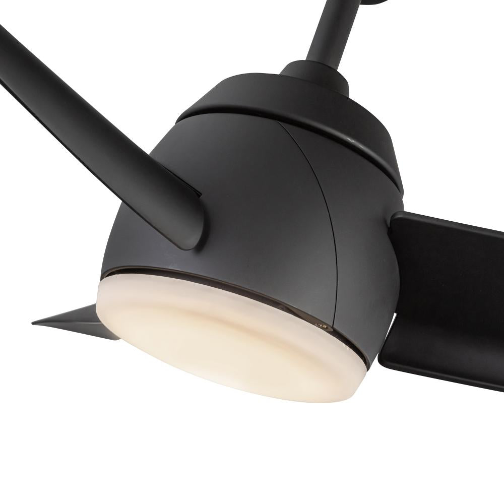 Kuzco Lighting CF91954-MB Thalia 54-in Ceiling Fan, LED, Matte Black