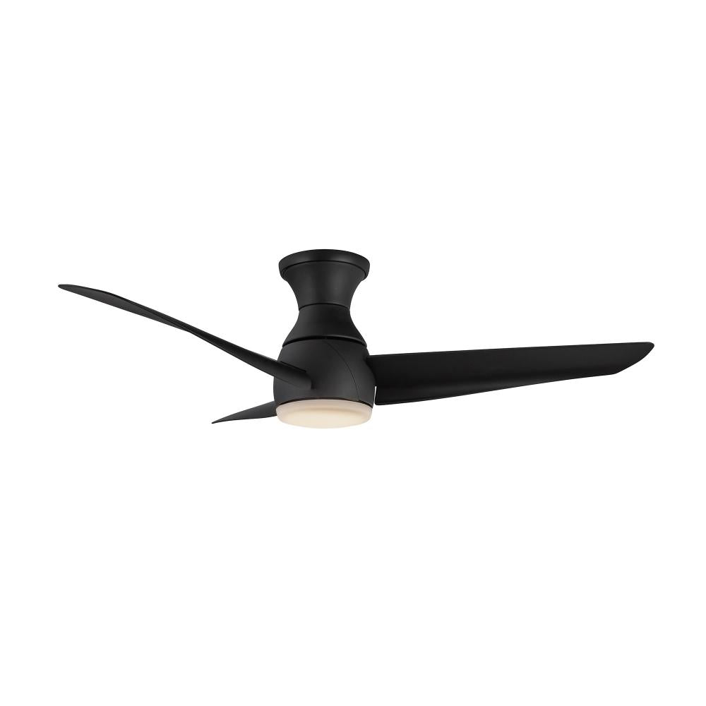Kuzco Thalia HF91954-MB Hugger Fan, 54-in Matte Black, LED