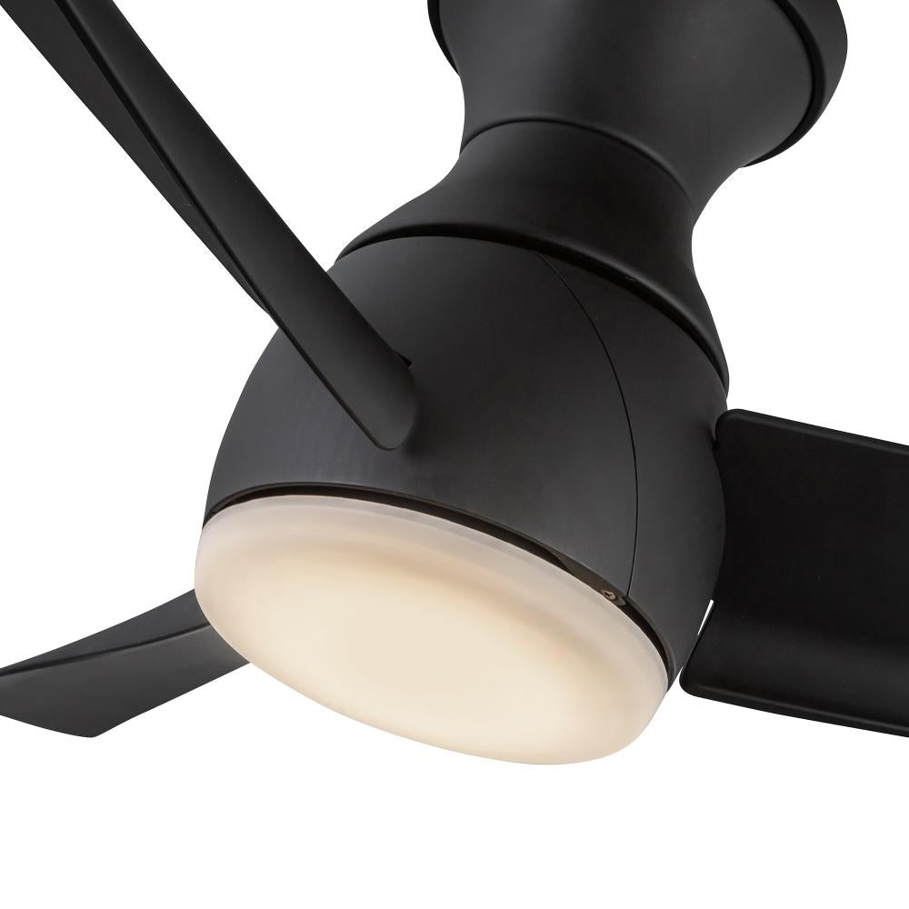 Kuzco Thalia HF91954-MB Hugger Fan, 54-in Matte Black, LED
