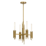 ALORA Lighting CH335019VB Chandeliers, Vintage Brass