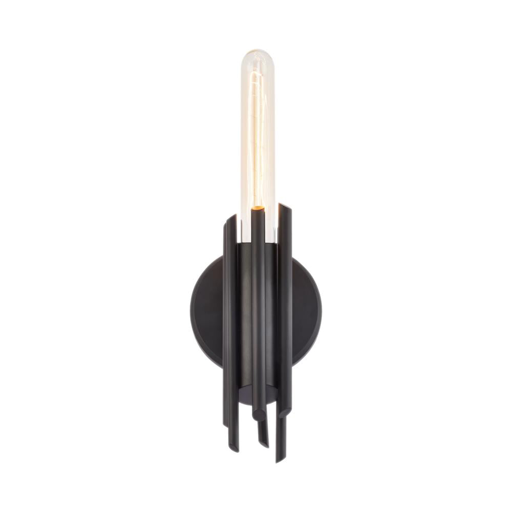 ALORA Lighting Torres WV335409MB Wall/Vanity Light Fixture, UL Damp Rated, Matte Black