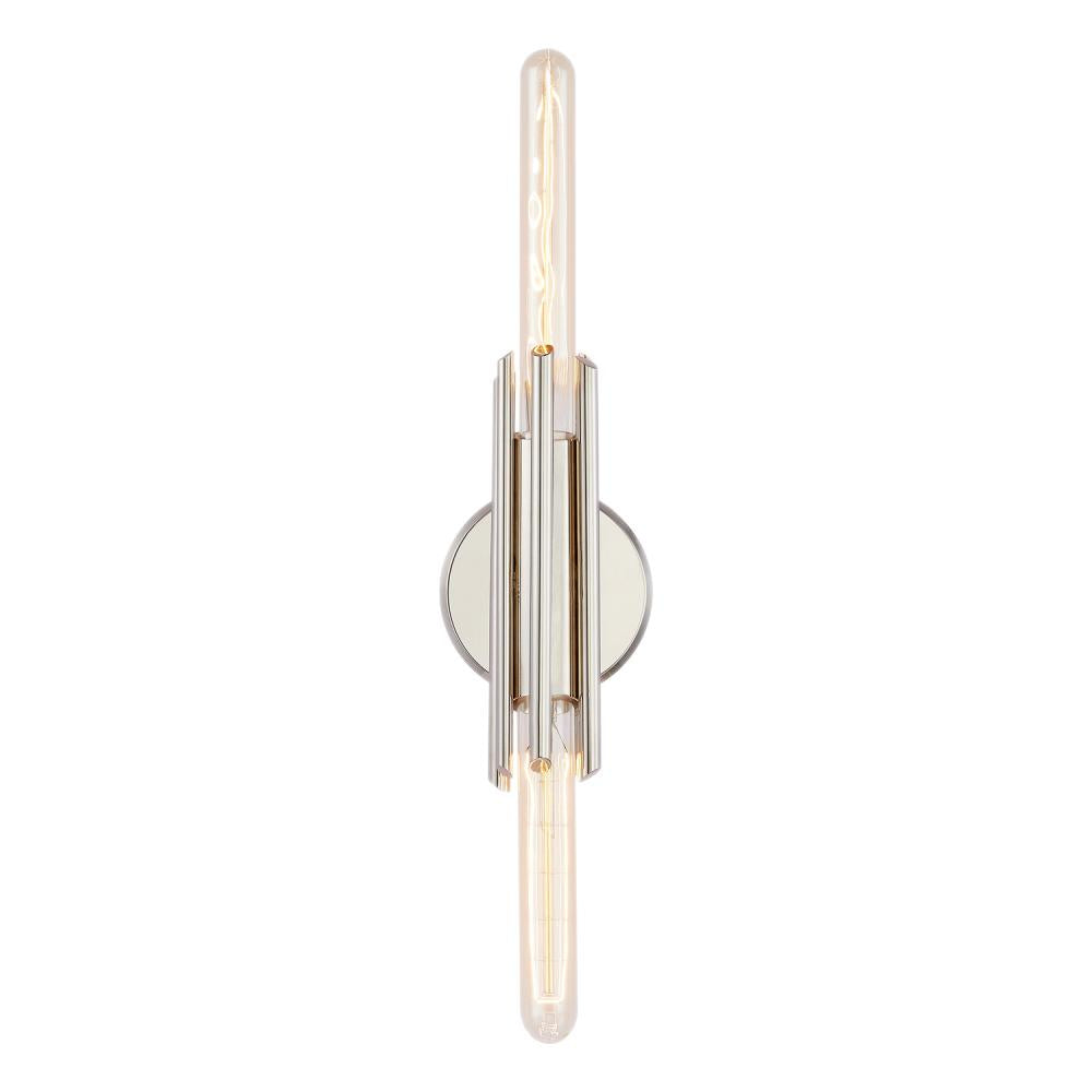 ALORA Lighting Torres WV335811PN Wall/Vanity Lights, 11-in, Polished Nickel