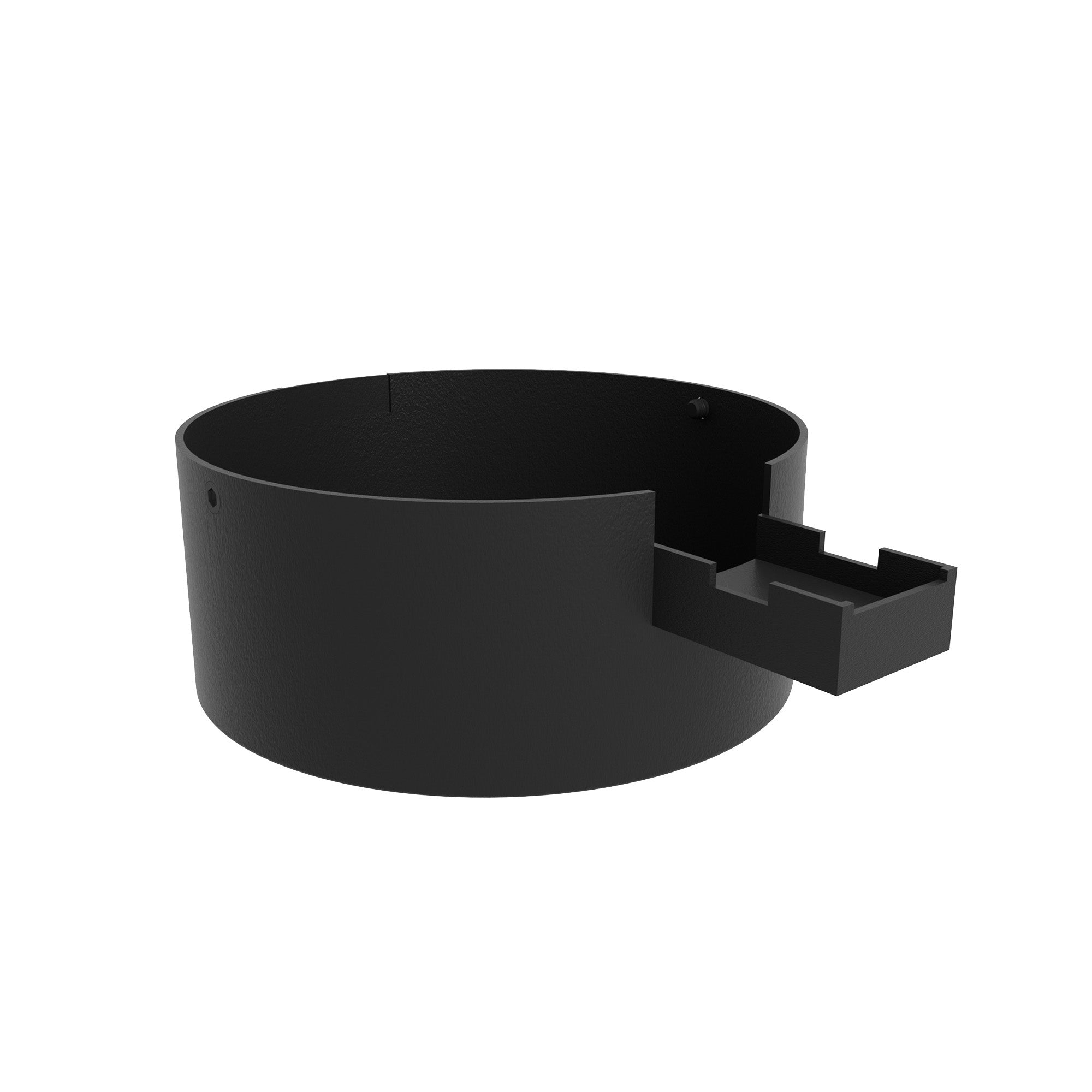KUZCO Lighting . Trilo Track 4-in Black UNV and 0-10 Dimming Trilo Track Canopy and Driver CoverTrilo Track Canopy and Driver Cover, Black