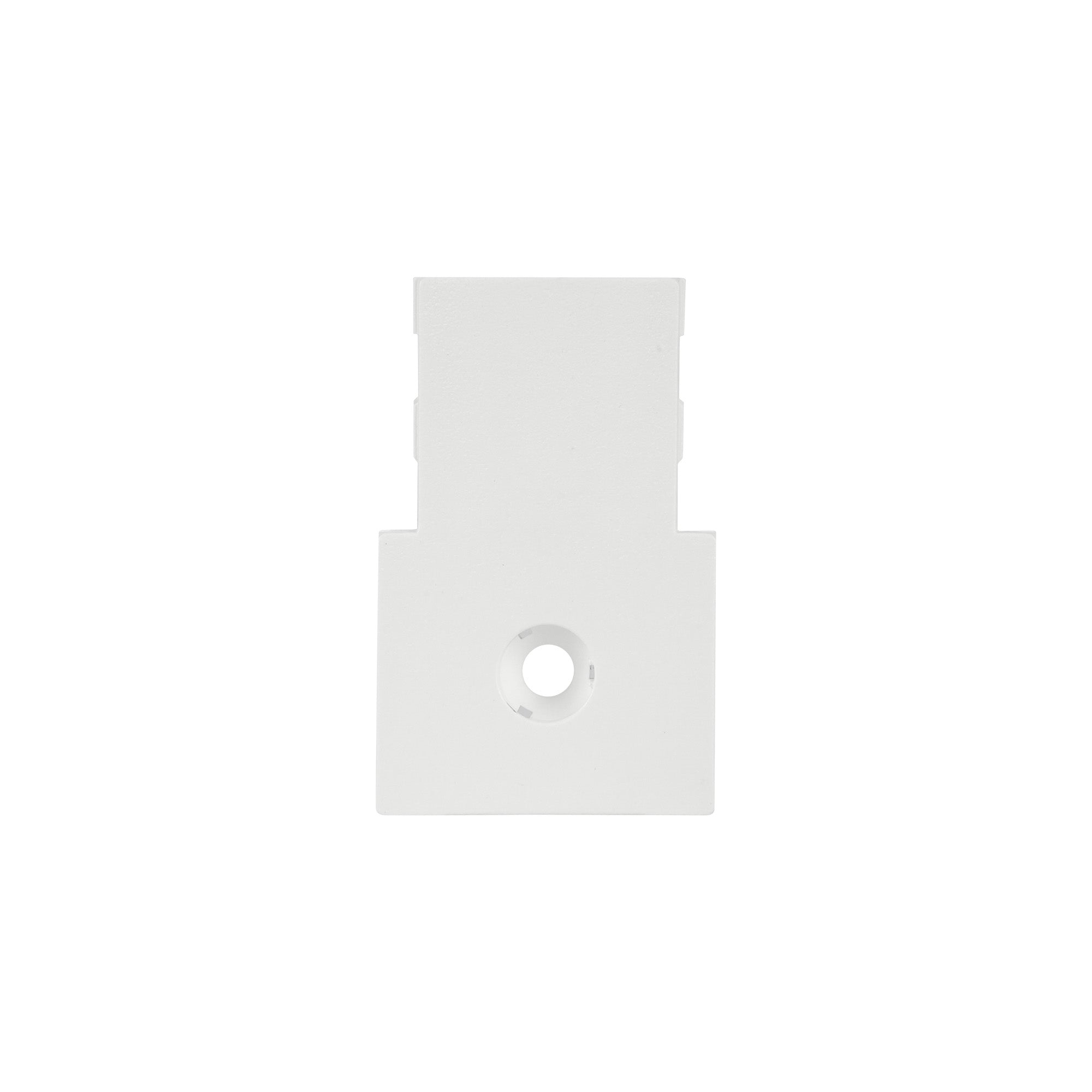 KUZCO Lighting . Trilo Track Track Cap White Trilo Track ConnectorTrilo Track Connector, White