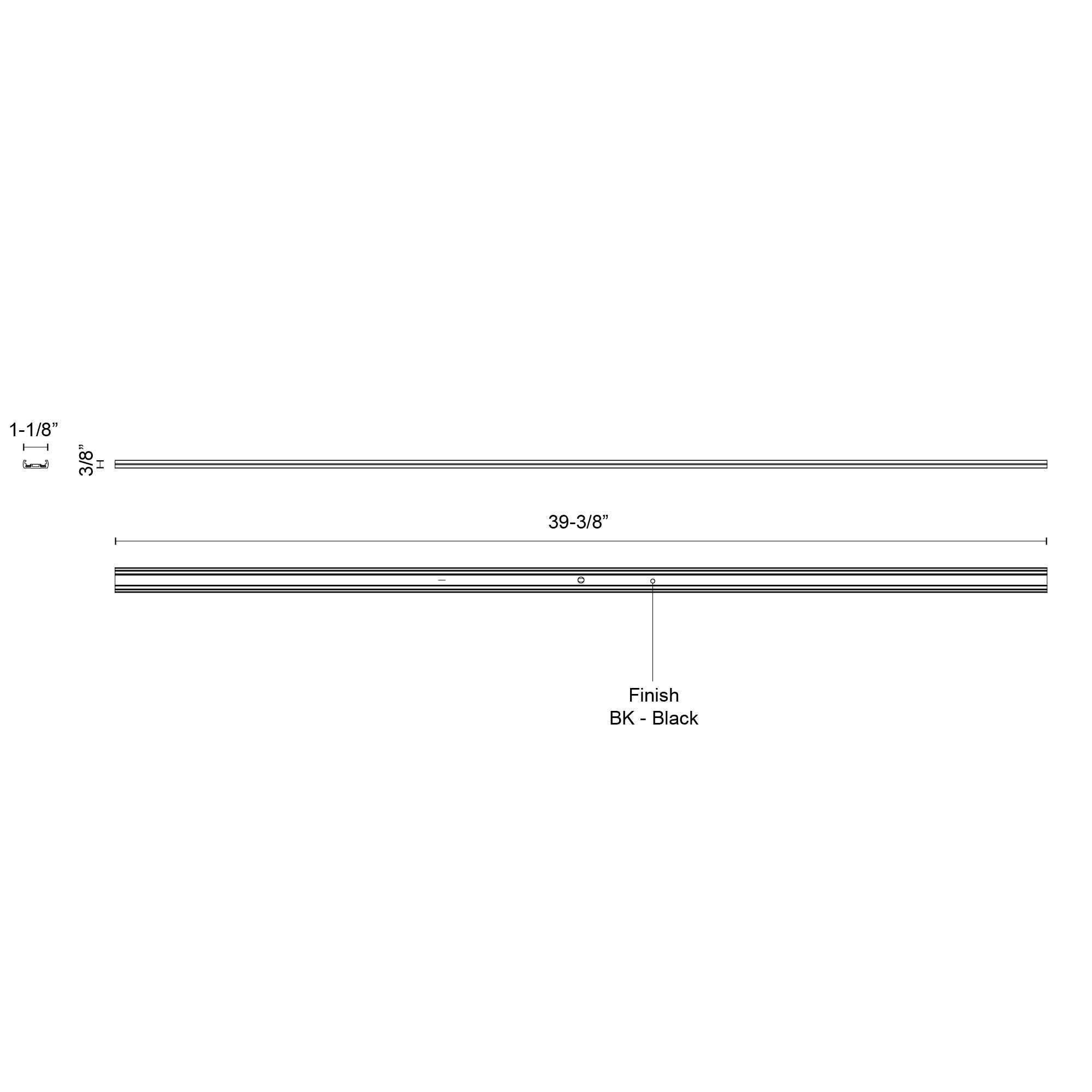 Kuzco Trilo TRT989100-WH Track Light Fixture, UL Listed, White