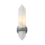 ALORA Lighting Valencia WV334105UBAR Wall/Vanity Light Fixture, Urban Bronze/Alabaster