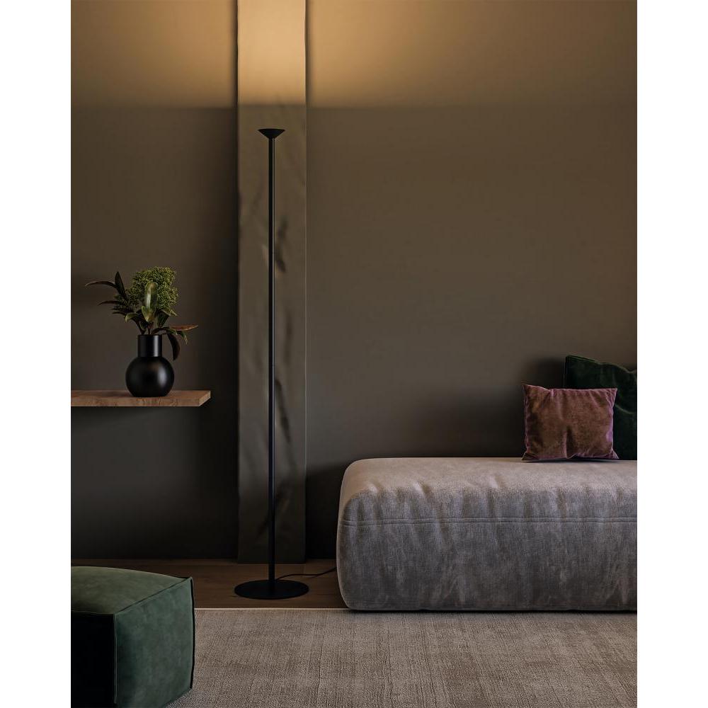 Kuzco FL12168-BK Valor 78-in LED Floor Lamp, UL Listed, Black