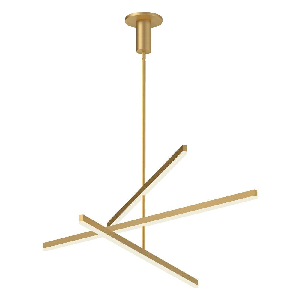 Kuzco Lighting CH10356-BG Chandelier, LED, Brushed Gold