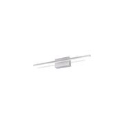 Kuzco Vega Minor VL18224-BN-UNV Vanity Light Fixture, UL Damp Rated, Brushed Nickel